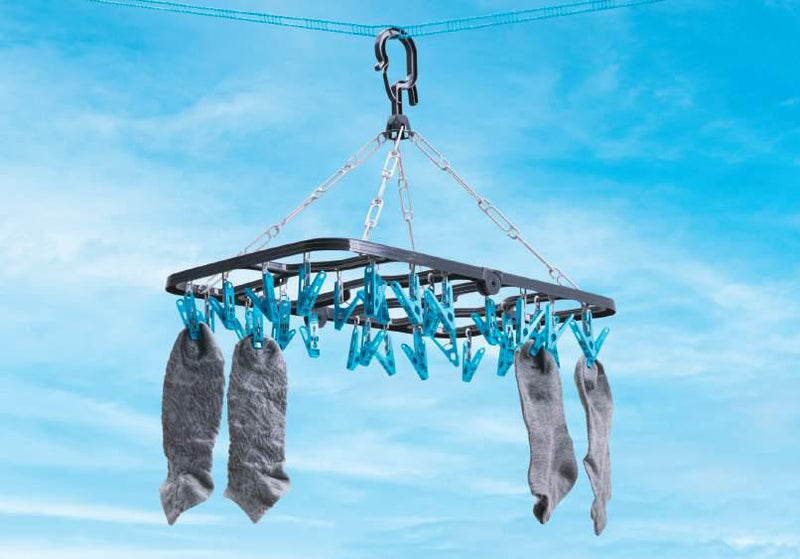 Tendedero Plegable 32 Pinzas Betterware - ¡Seca Ropa Pequeña Fácilmente!