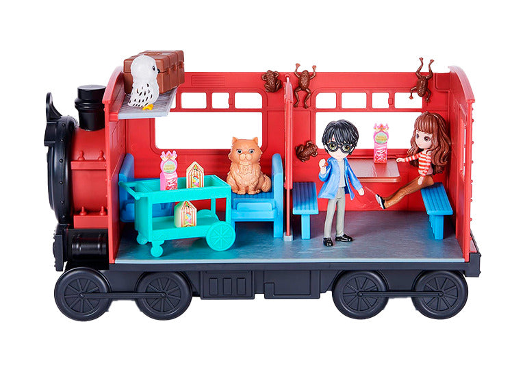 Tren Expreso de Hogwarts Spinmaster con Figuras de Harry y Hermione